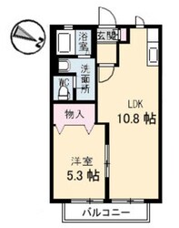 ブリランテ東福山（Ｓ）の物件間取画像